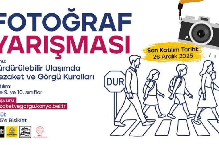 Konya Büyükşehir Belediyesi'nin bisiklet ödüllü bir yarışması var
