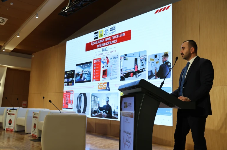 Konya Büyükşehir "İş Sağlığında Temel Tetkiklerin Değerlendirilmesi" paneline ev sahipliği yaptı