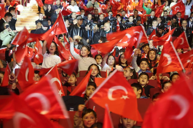 Konya'da 23 Nisan Ulusal Egemenlik ve Çocuk Bayramı coşkusu