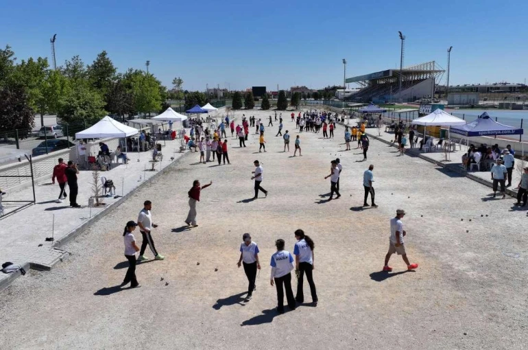 Konya'da 3. Uluslararası Bocce Turnuvası başladı