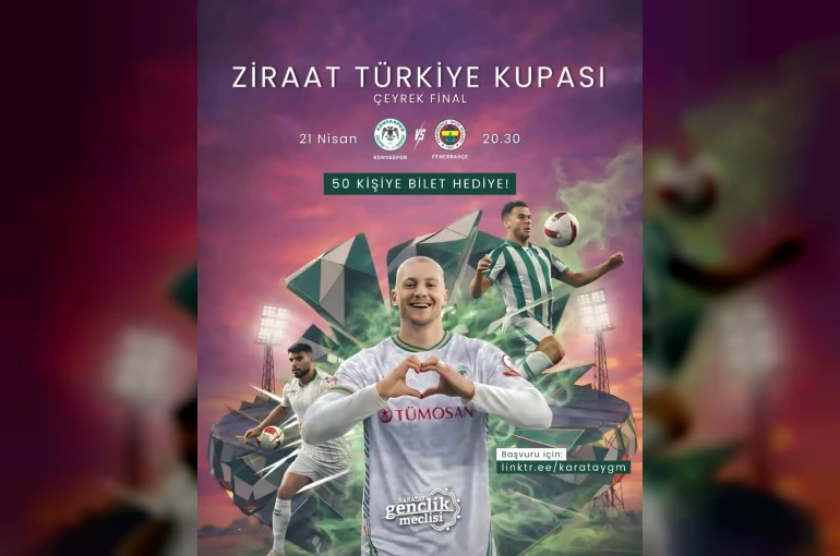 Konya’da bedava Konyaspor-Fenerbahçe bileti!