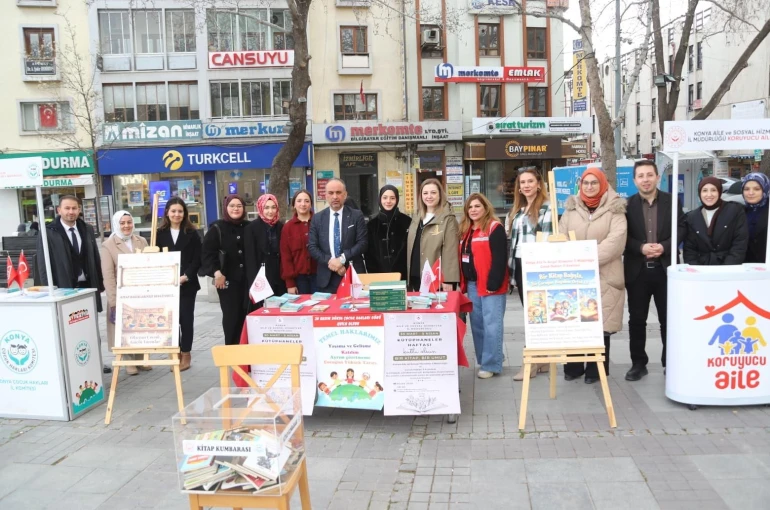 Konya'da çocuk evlerine kütüphaneler oluşturuluyor