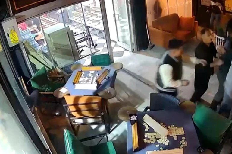 Konya'da gencin hayatını kaybettiği kavga anı kamerada