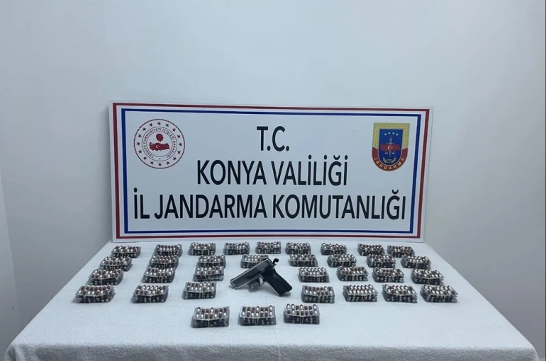 Konya’da jandarma ekiplerinden uyuşturucu operasyonu: 3 tutuklama