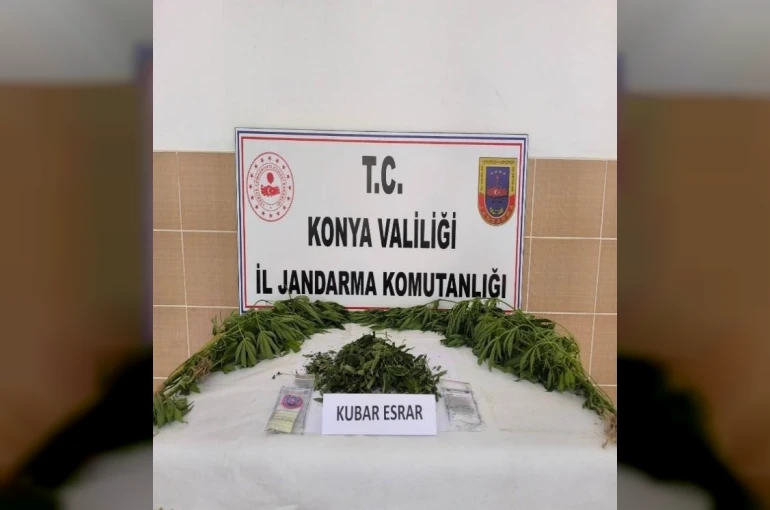 Konya'da jandarmadan 47 uyuşturucu operasyonu: 14 tutuklama