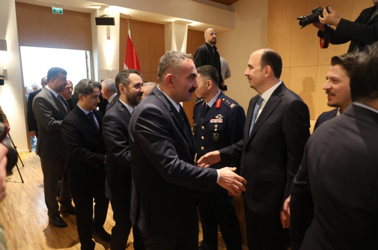 Konya'da protokol bayramlaşma programı düzenlendi