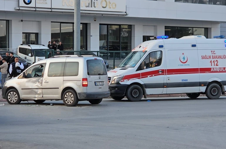 Konya Galericiler Sitesi’nde Motosiklet Kazası