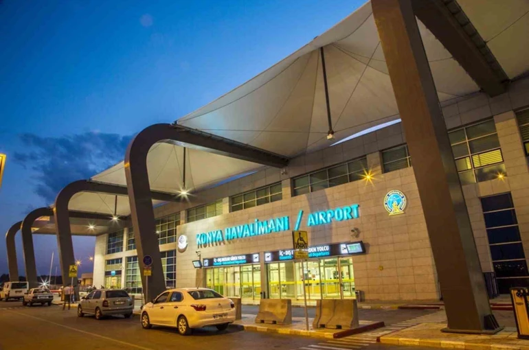 Konya Havalimanı mart ayında 76 bin 294 yolcuya hizmet verdi