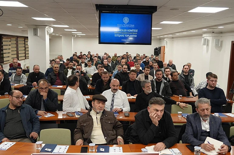 Konya Ticaret Odası (KTO)’da Meslek Komiteleri İstişare Toplantıları tüm hızıyla devam ediyor.