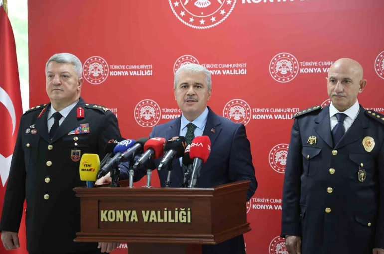 Konya Valisi Akın, güvenlik ve asayiş olaylarını değerlendirdi 