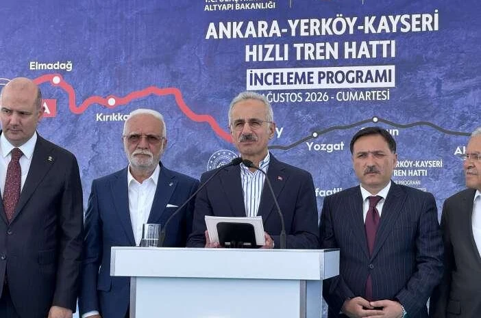 Konya’ya Yeni Demiryolu Hattı