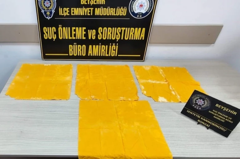 Konya’da uyuşturucu operasyonu: 4 şüpheli tutuklandı