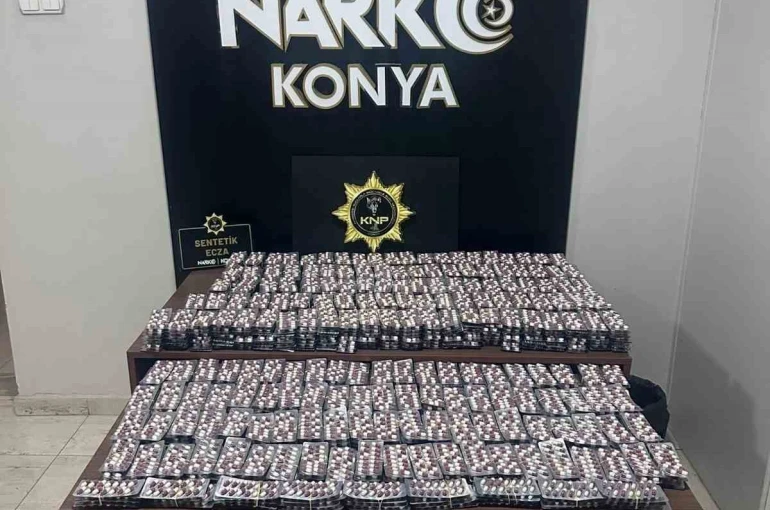 Konya’da zehir tacirlerine büyük darbe: 282 tutuklama