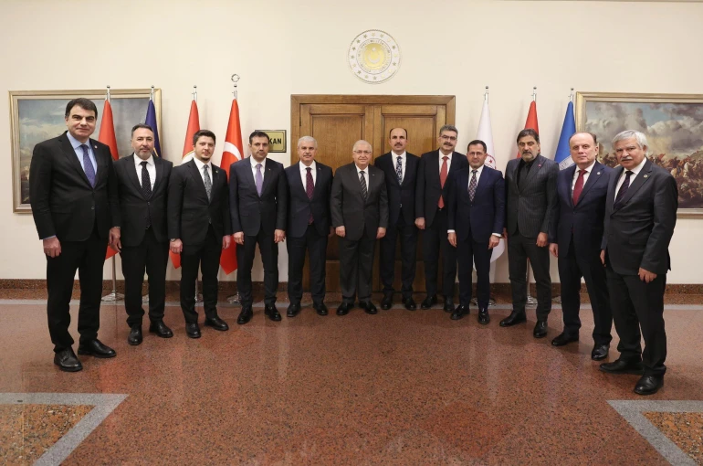 Konyalı heyetten savunma bakanlığına ziyaret