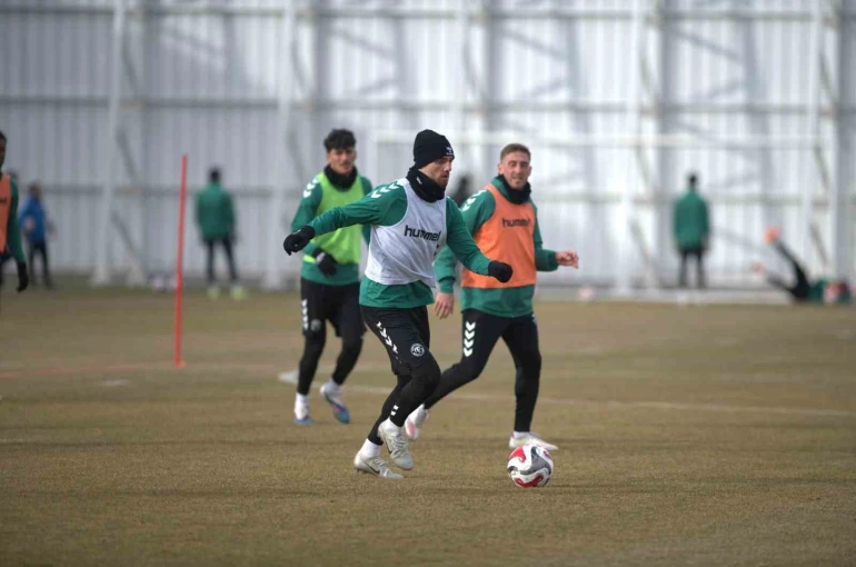 Konyaspor, Beşiktaş maçının hazırlıklarına başladı