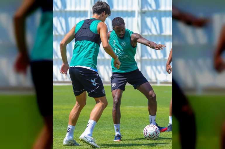 Konyaspor, Çaykur Rizespor maçı hazırlıklarını sürdürüyor