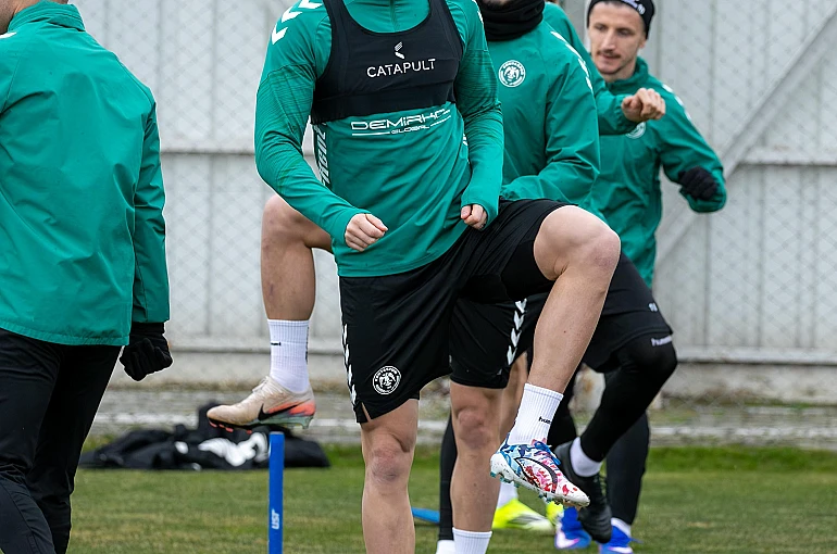 Konyaspor, Corendon Alanyaspor maçı hazırlıklarını tamamladı