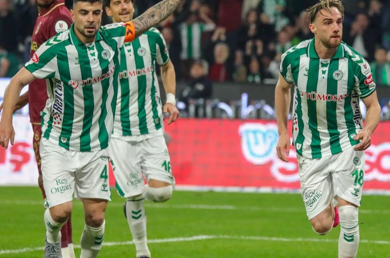 Konyaspor evinde geçit vermiyor! Konyaspor:2 Trabzonspor:1