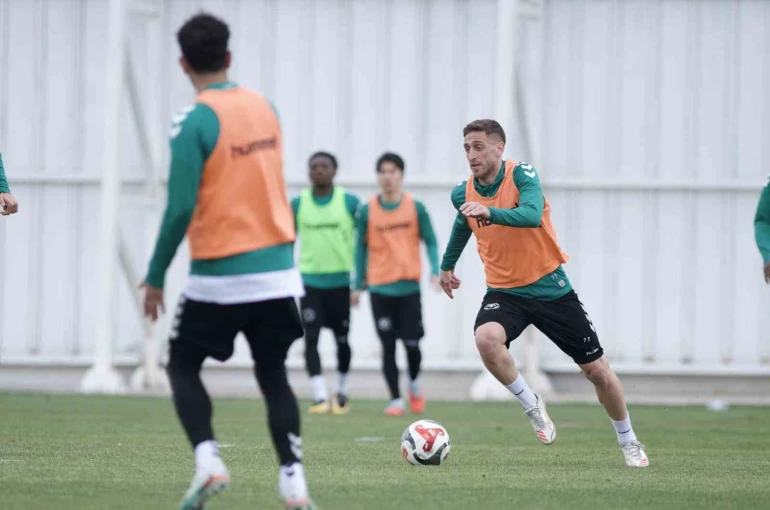 Konyaspor, Galatasaray maçı hazırlıklarına devam etti 