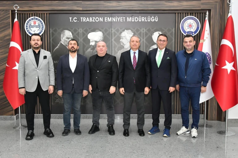 Konyaspor heyeti Trabzon’da sıcak karşılandı