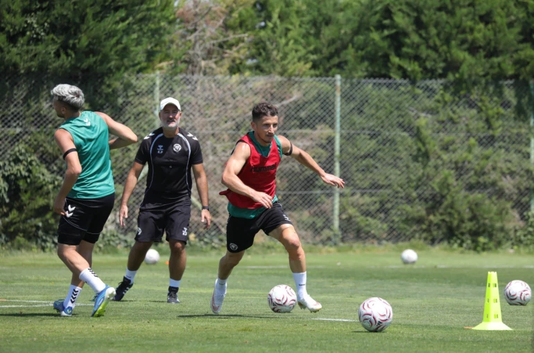 Konyaspor, Kocaelispor maçı hazırlıklarını sürdürüyor