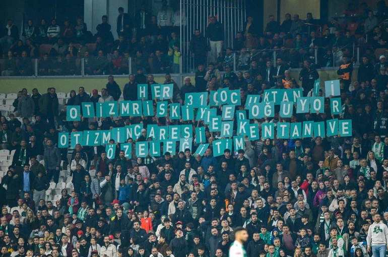Konyaspor maçında SOBE’den anlamlı otizm mesajı!