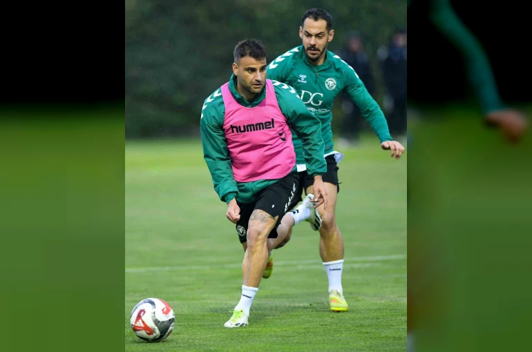 Konyaspor, Trabzonspor maçı hazırlıklarına başladı 