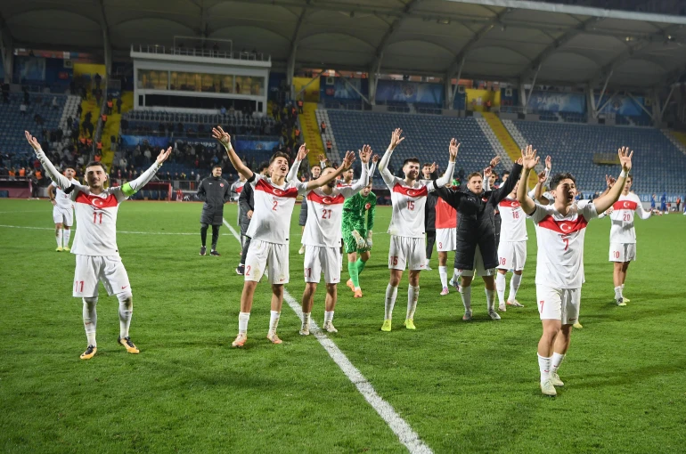 Konyasporlu futbolcular da sahadaydı! Ümit Millî Takım'dan gururlandıran galibiyet!