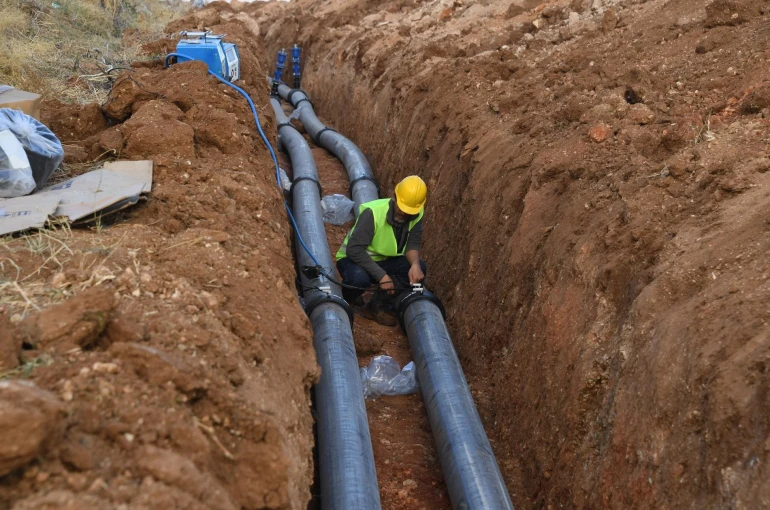 KOSKİ altyapı yatırımlarına aralıksız devam ediyor