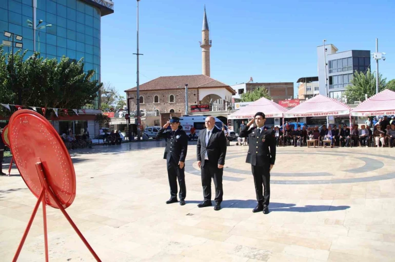 Köşk’te Gaziler Günü törenle kutlandı 