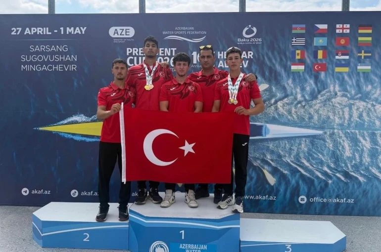 Köyceğizli kanocu Yıldırım, Azerbaycan’dan 3 madalya ile döndü 