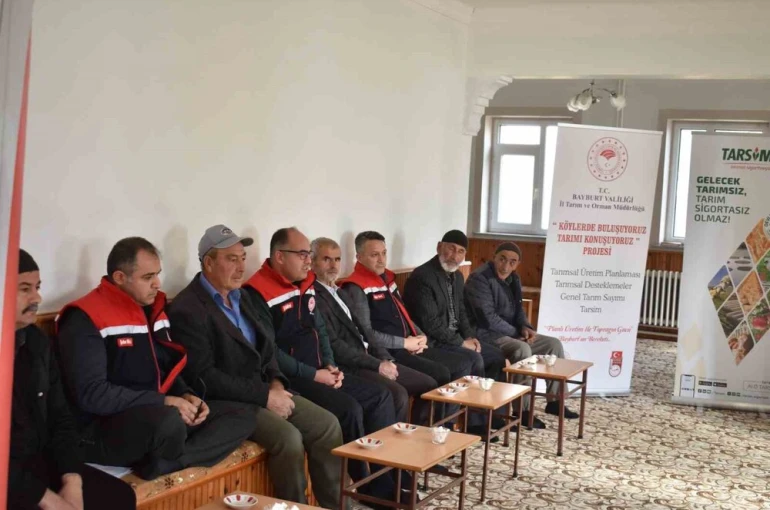 ‘Köylerde Buluşuyoruz, Tarımı Konuşuyoruz’ projesi kapsamında üreticilerle buluşmalar devam ediyor 