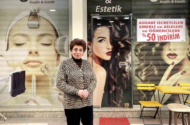 Kuaförden yeni yıla özel yüzde 50 indirim kampanyası 