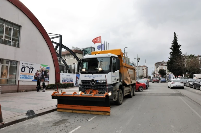 Küçükçekmece Belediyesi kış hazırlıklarını tamamladı