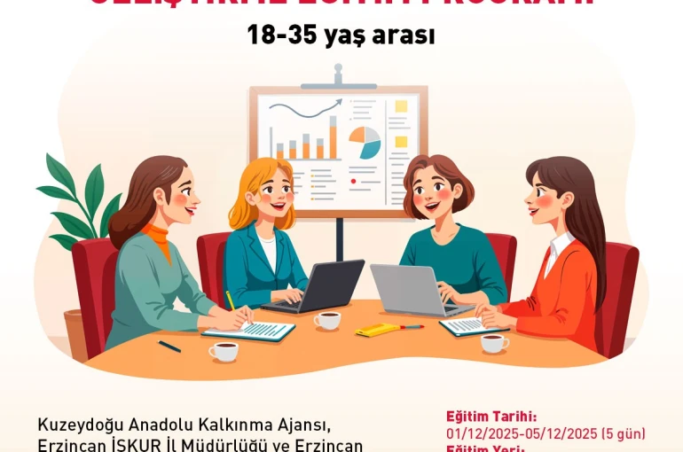 KUDAKA’dan genç kadınlara girişimcilik eğitimi desteği 