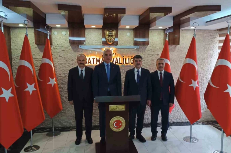 Kültür ve Turizm Bakanı Ersoy Batman’da