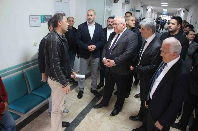 Kumluca Devlet Hastanesi’nde 1 yılda 424 bin 651 hasta muayene edildi 