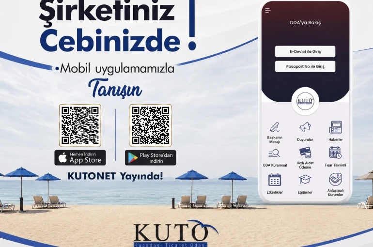 Kuşadası Ticaret Odası’nın dijital uygulamasına ilk 3 günde 352 üye giriş yaptı 