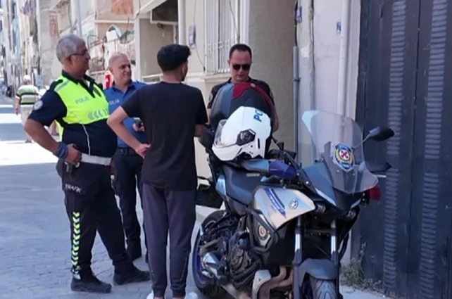 Kuşadası’nda motosikletliye 288 bin 500 TL para cezası uygulandı