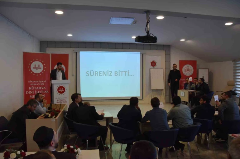 Kütahya Dini İhtisas Merkezi’nde Bilgi Yarışması düzenlendi 