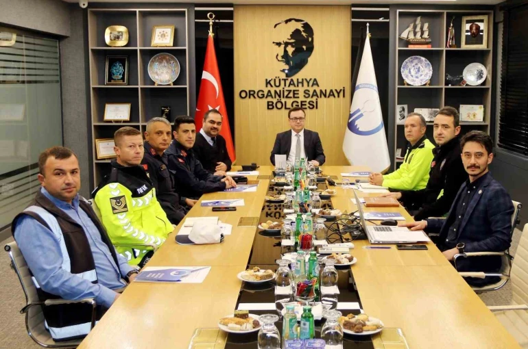 Kütahya OSB’de bağlantı yolu değerlendirme toplantısı