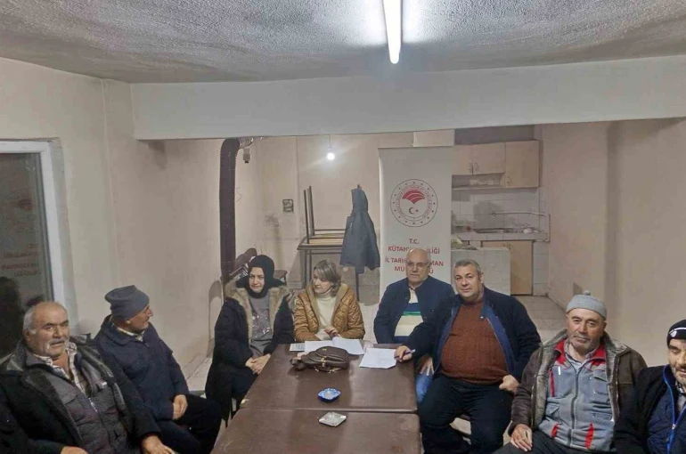 Kütahya’da çiftçi toplantıları düzenlendi 