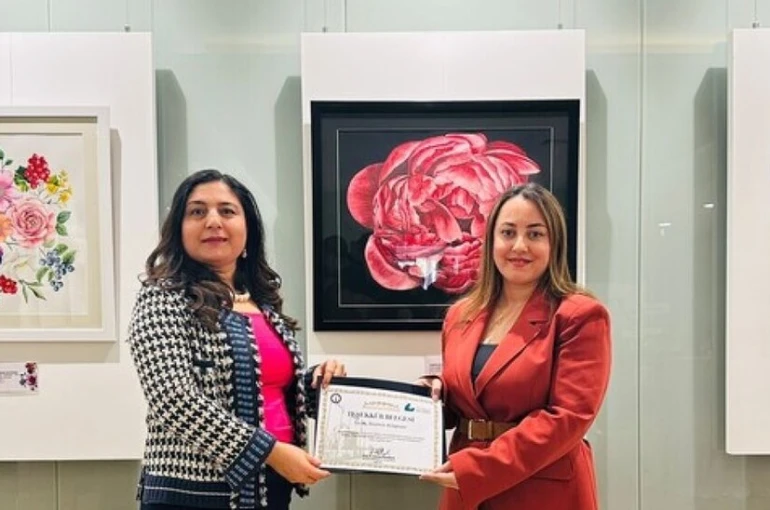 Kütahya’da "Doğanın Pulu: Botanik Sanatı" sergisi sanatseverlerle buluştu 