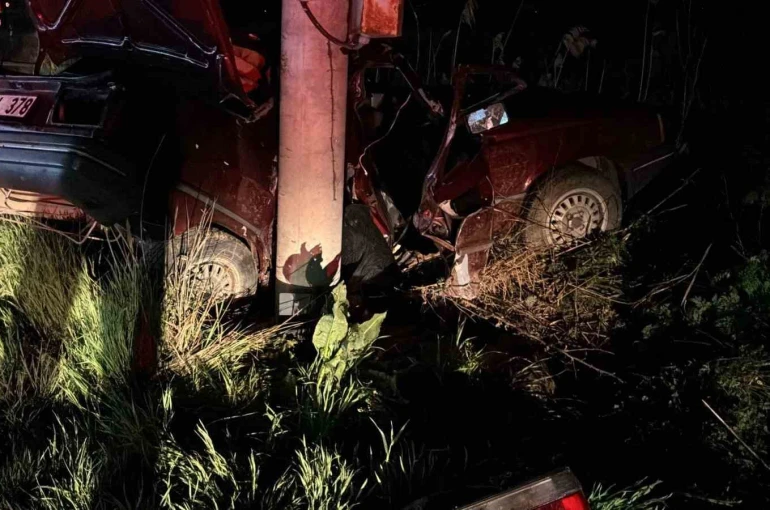 Kütahya’da feci kaza: Sürücü hayatını kaybetti 