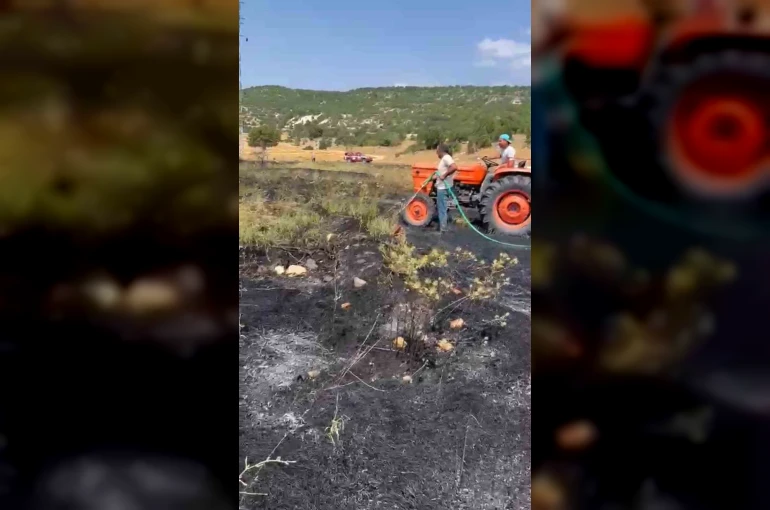 Kütahya’da orman yangını paniğe sebep oldu 