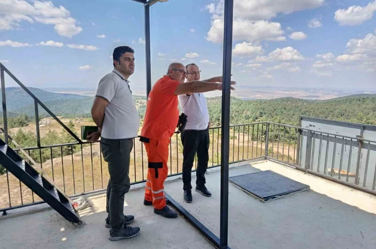 Kütahya’da orman yangınlarına karşı saha denetimleri sürüyor 