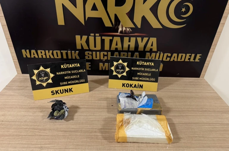 Kütahya’da uyuşturucu operasyonları; 67 şüpheli yakalandı, 10 tutuklama 