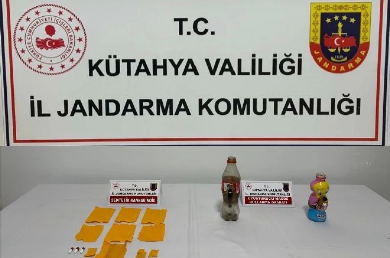 Kütahya’da uyuşturucu operasyonu