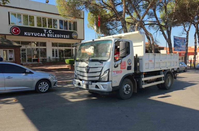 Kuyucak’ta üstyapı çalışmaları sürüyor