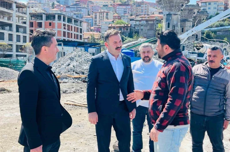 Lavuar Alanında çalışmalar başladı 